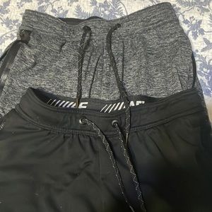 Two pair of American Eagles joggers, adjustable and soft. A